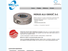 Tablet Screenshot of mkplus.si